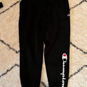Champion Men’s Black Joggers xl